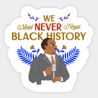 Black History awareness Sticker